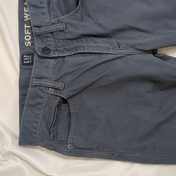 Gap City Jeans Slim Fit, Color Slate Size 28x30 - Picture 3 of 16